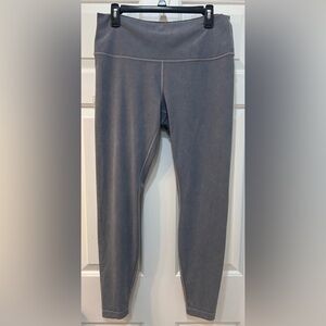 Lululemon Wunder Under HR Tight 28" Chambray Size 12*Full-On‎ Luxtreme Workout